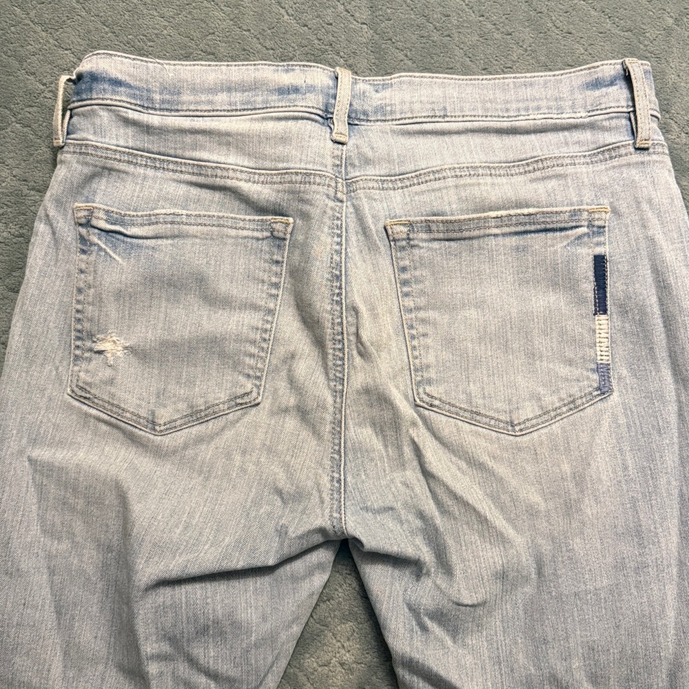 Loft modern skinny crop with embroidery - Picture 7 of 8